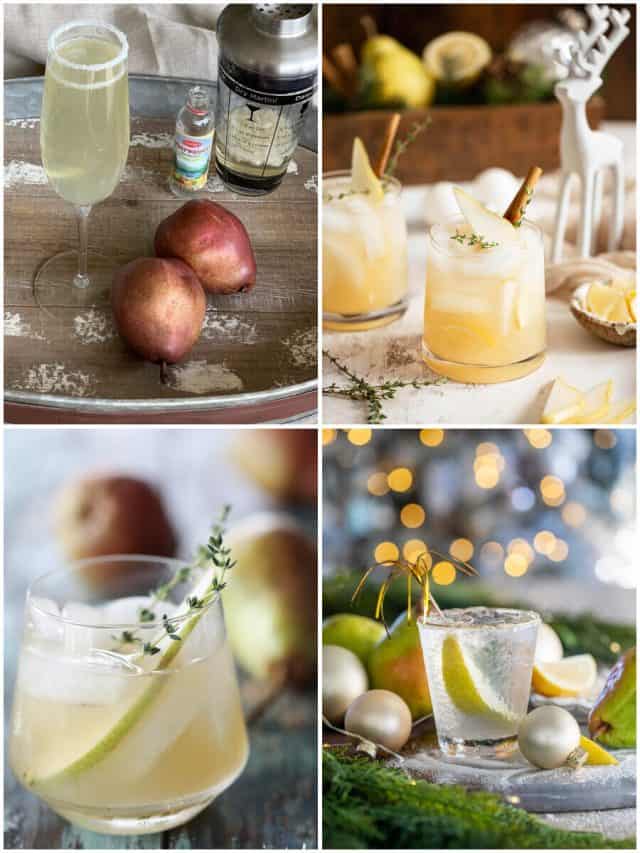 14 Pear Liqueur Cocktails To Pearfectly Sip And Savor!