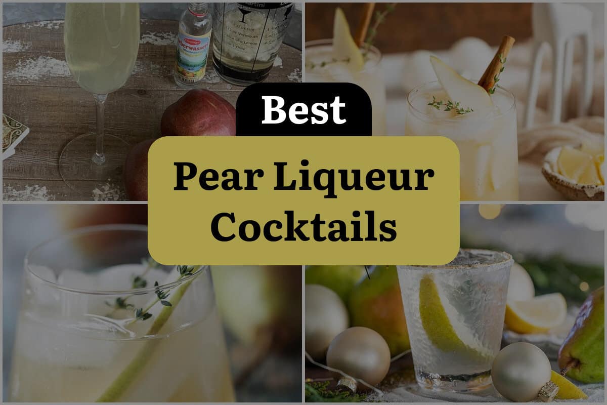 14 Best Pear Liqueur Cocktails