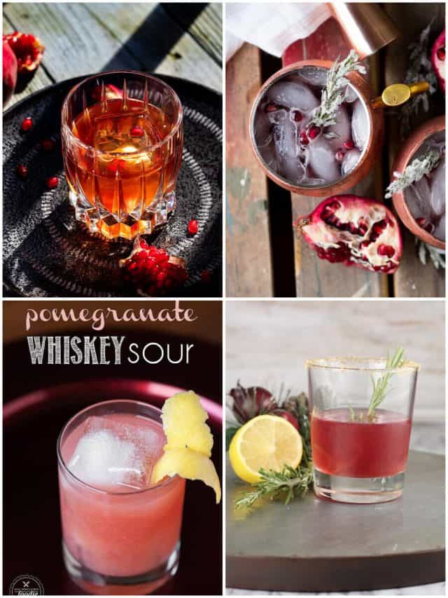 15 Pomegranate Whiskey Cocktails That Will Blow Your Mind!