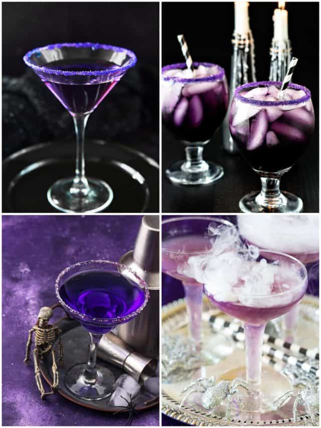 25 Purple Halloween Cocktails To Haunt Your Taste Buds