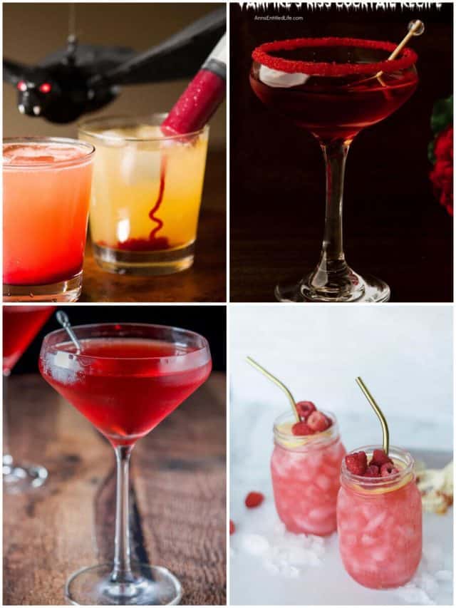 20 Raspberry Halloween Cocktails To Sip On Spooky Nights!