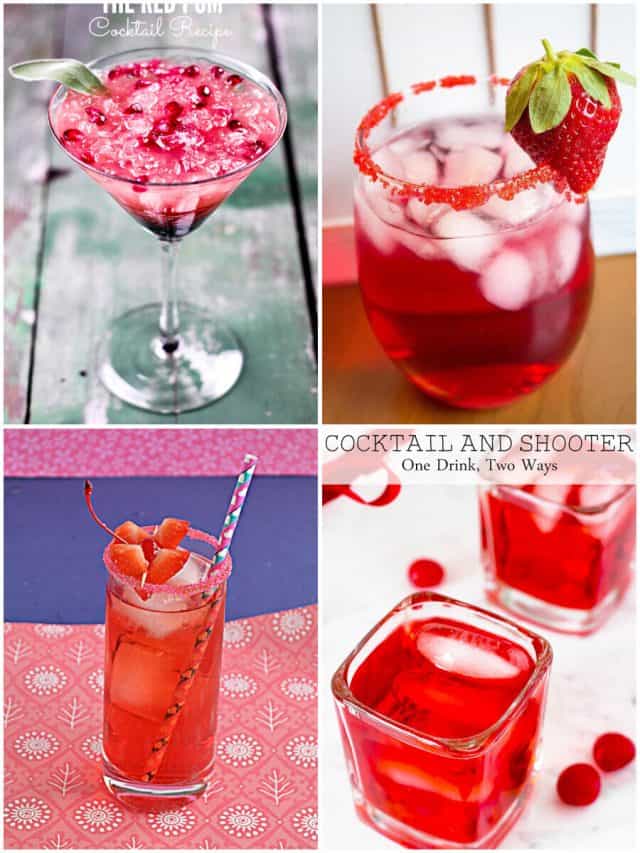 23 Red Valentine'S Day Cocktails To Sip Your Love Away