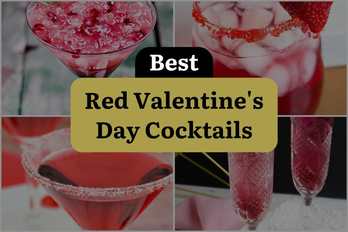 23 Best Red Valentine's Day Cocktails