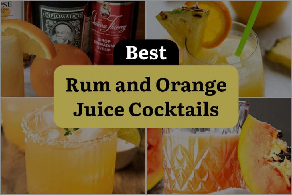 28 Rum and Orange Juice Cocktails to Sip on This Summer! DineWithDrinks