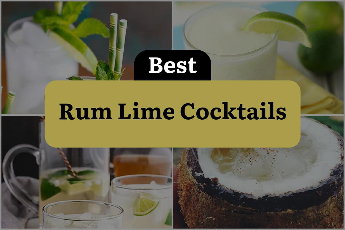 28 Best Rum Lime Cocktails