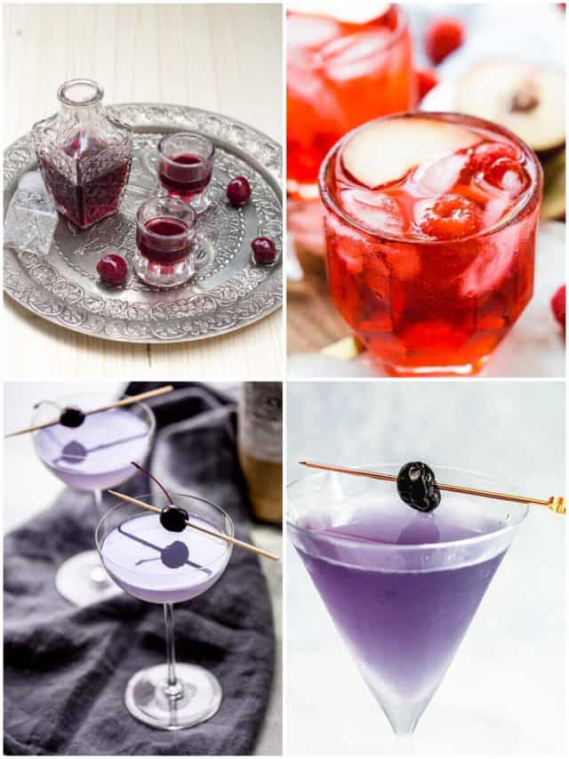 8 Sour Cherry Liqueur Cocktails To Shake Your Taste Buds!