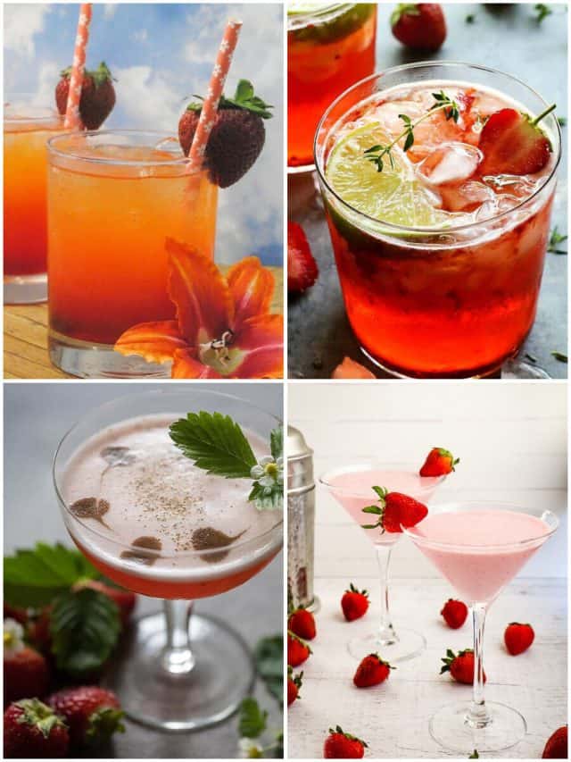 26 Strawberry Cocktails That Will Sweeten Your Sips!