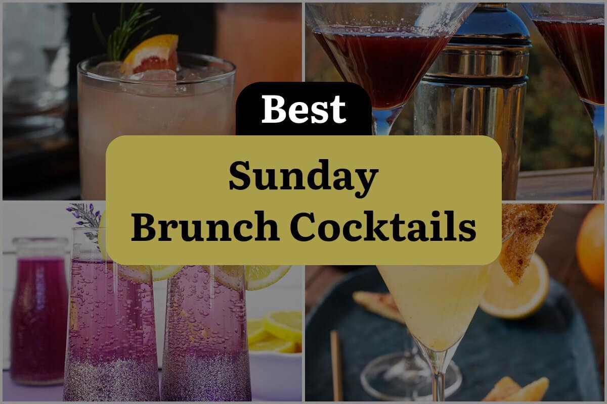 35 Best Sunday Brunch Cocktails