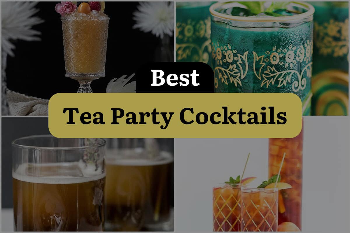 22 Best Tea Party Cocktails