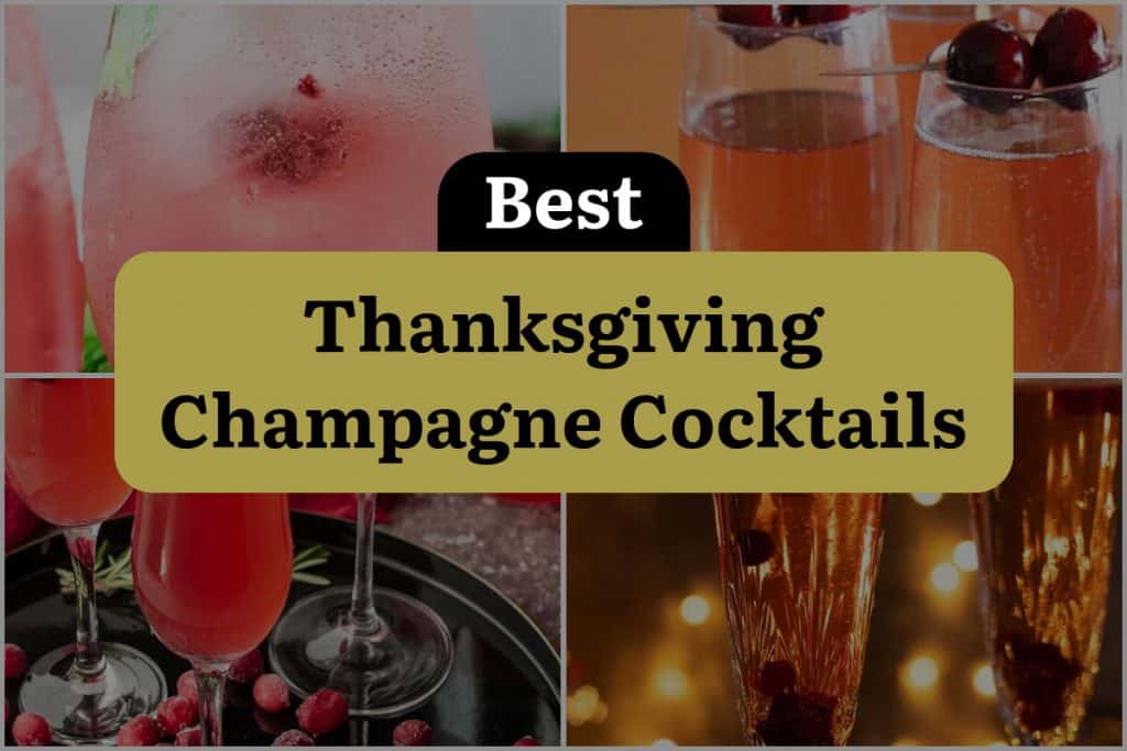 Champagne Cocktail For Thanksgiving
 22 Thanksgiving Champagne Cocktails to be Thankful For