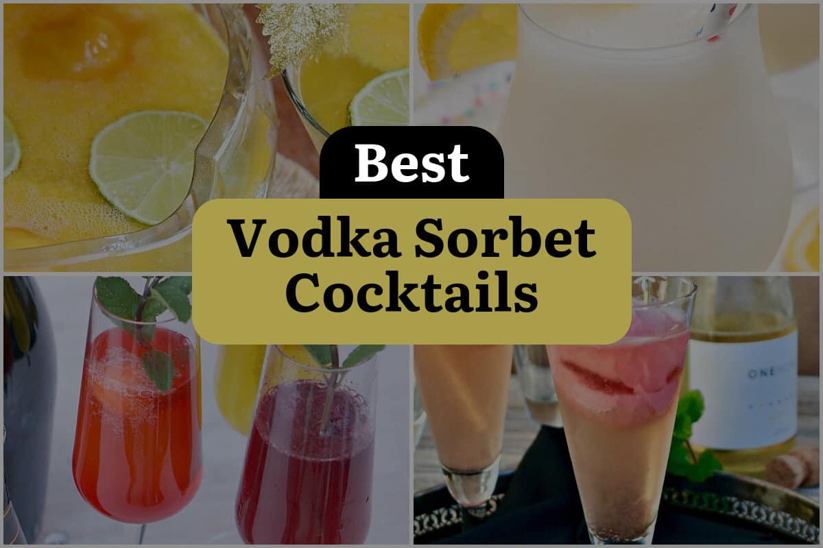 9 Best Vodka Sorbet Cocktails