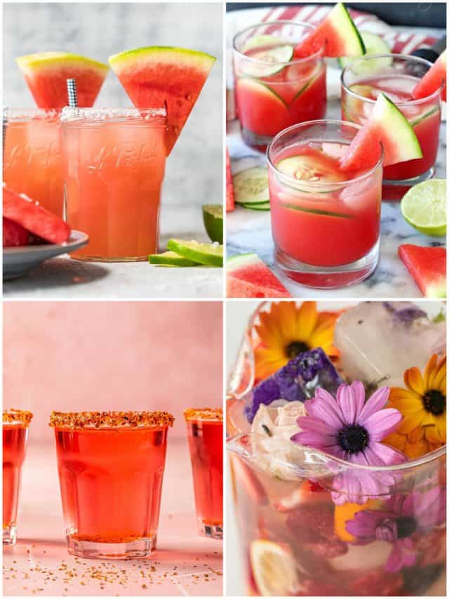 4 Watermelon Liqueur Cocktails To Sip On This Summer!