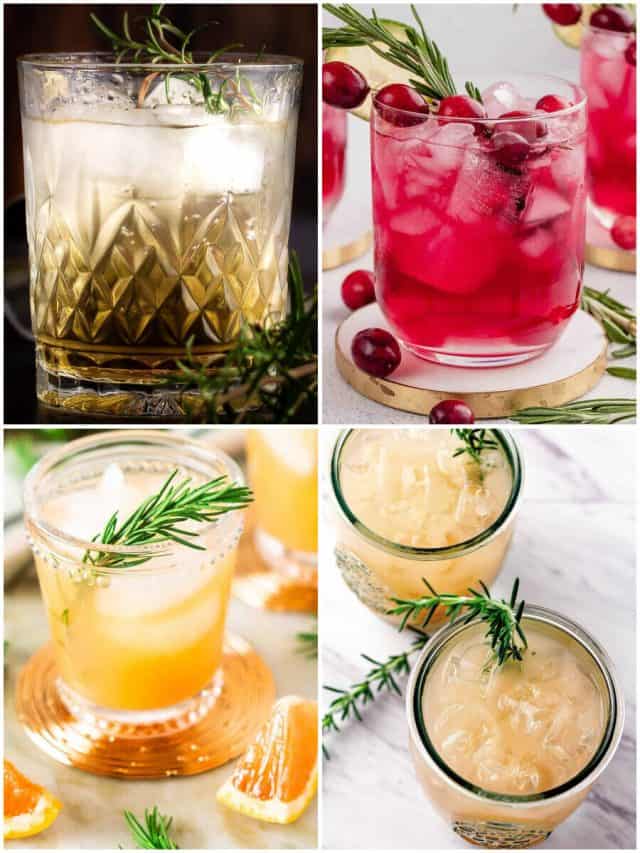 26 Winter Rosemary Cocktails To Warm Up Your Spirits!