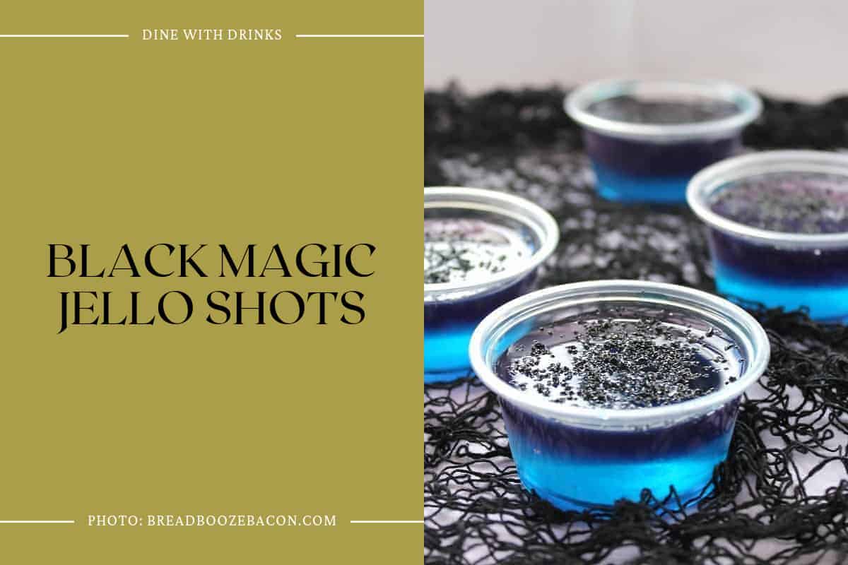 Black Magic Jello Shots