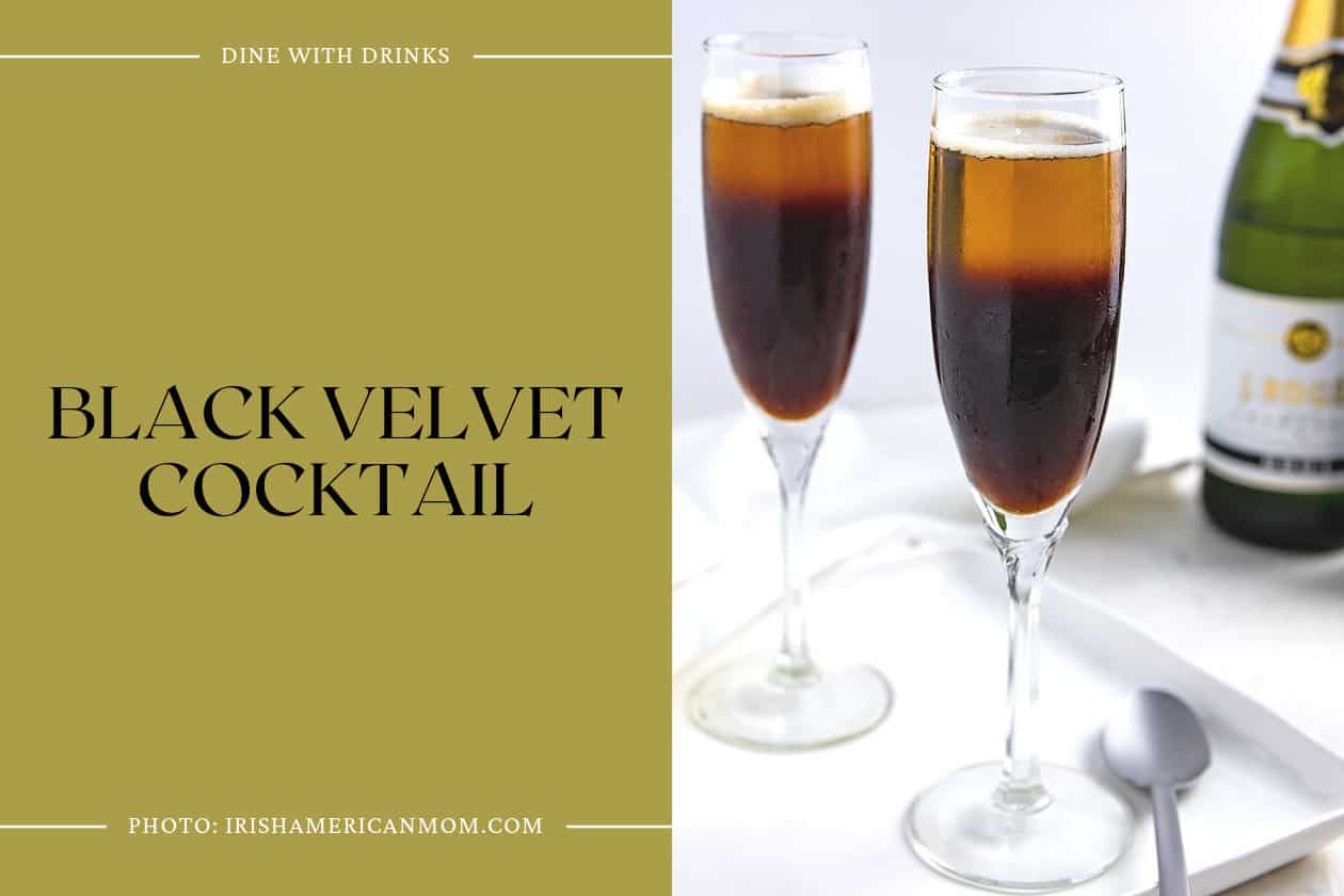 Black Velvet Cocktail