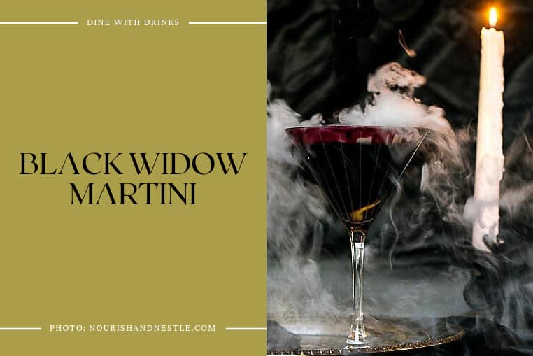 Black Widow Martini