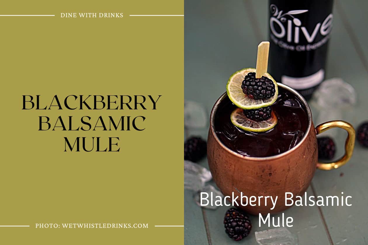 Blackberry Balsamic Mule