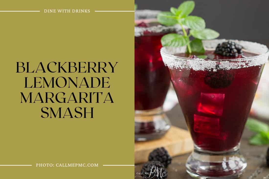 Blackberry Lemonade Margarita Smash