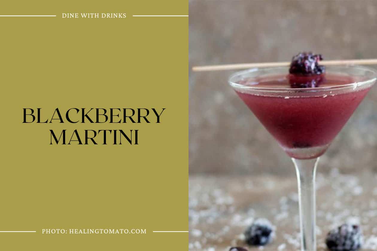 Blackberry Martini