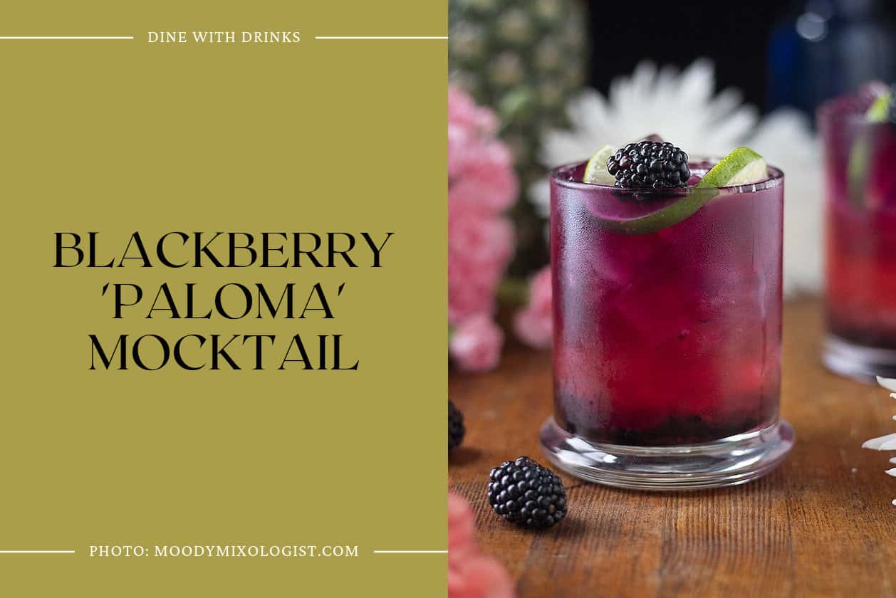 Blackberry 'Paloma' Mocktail