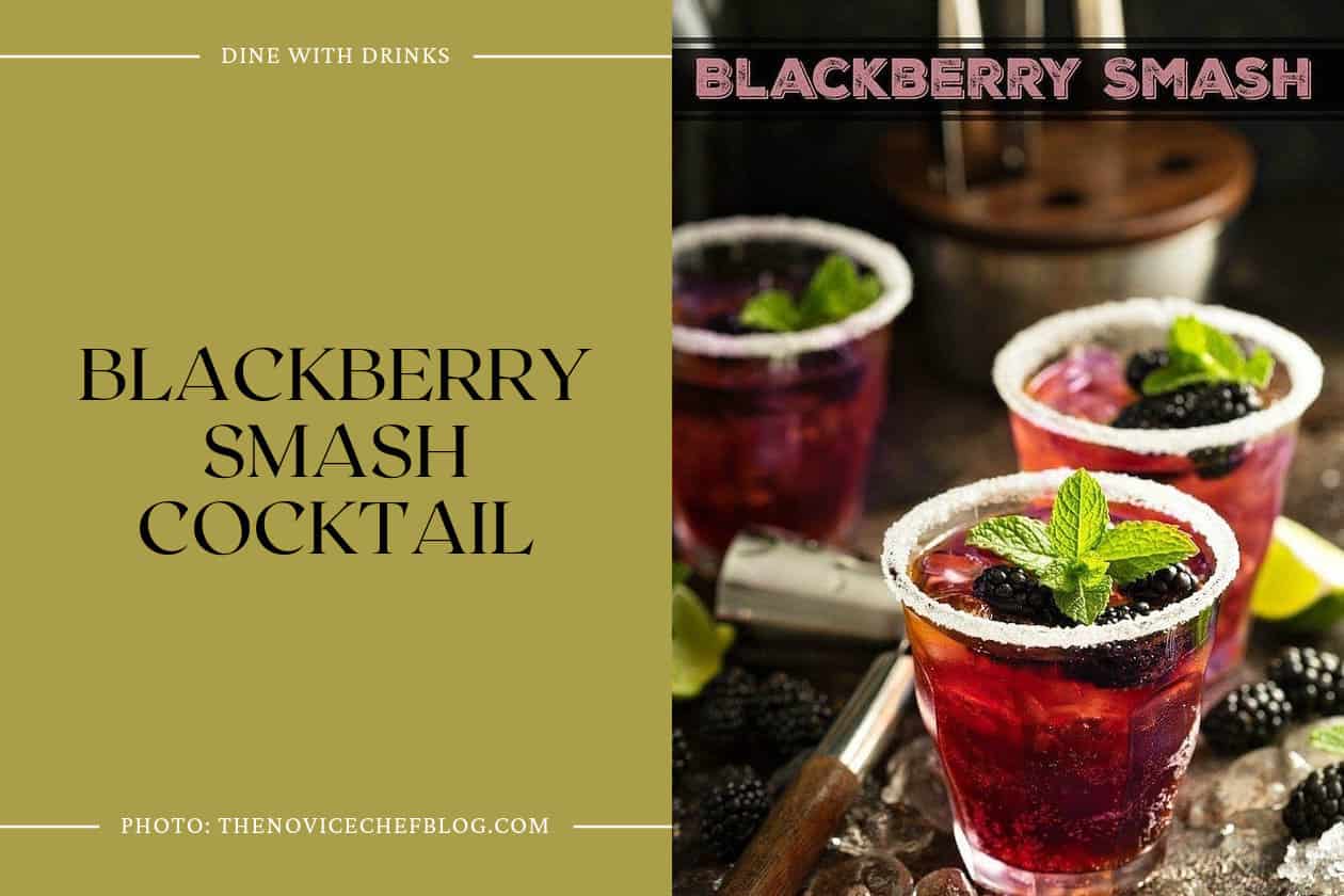 Blackberry Smash Cocktail