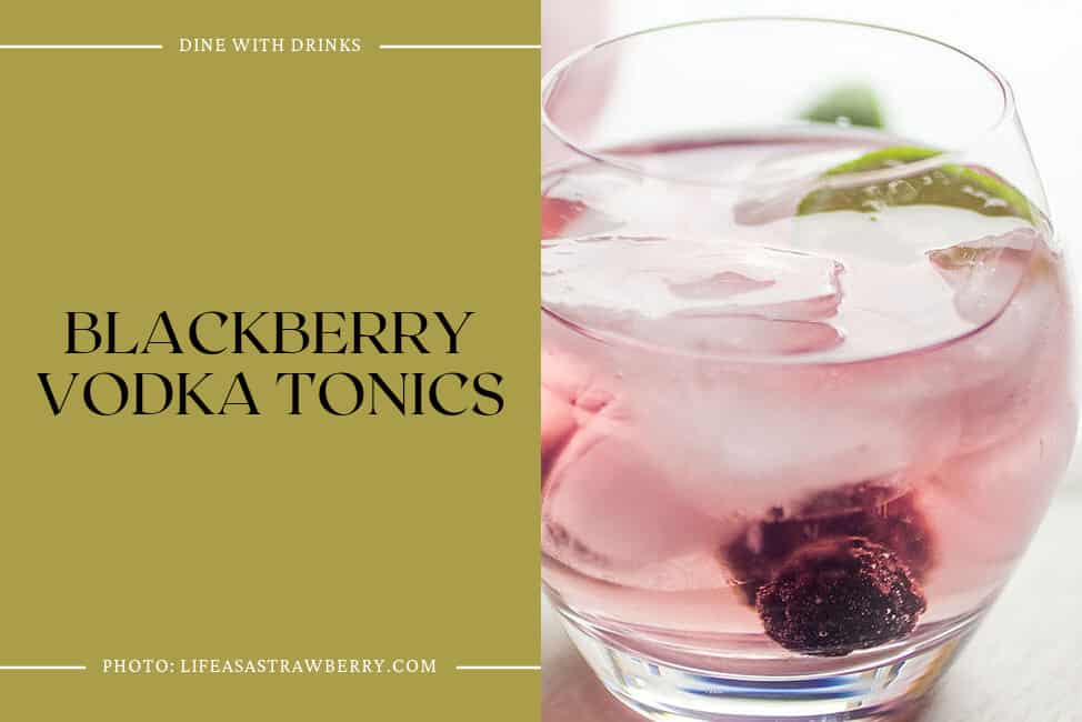 Blackberry Vodka Tonics