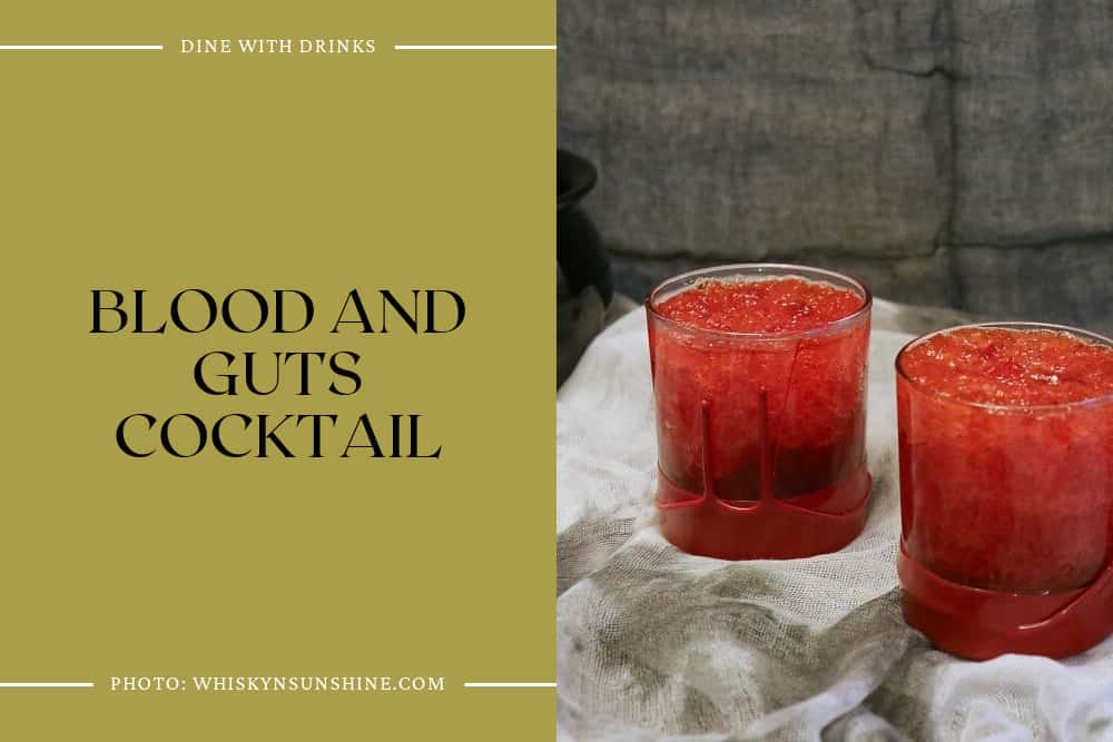 Blood And Guts Cocktail