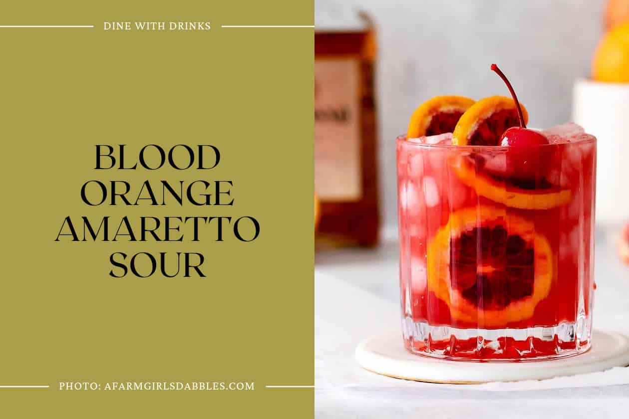 Blood Orange Amaretto Sour