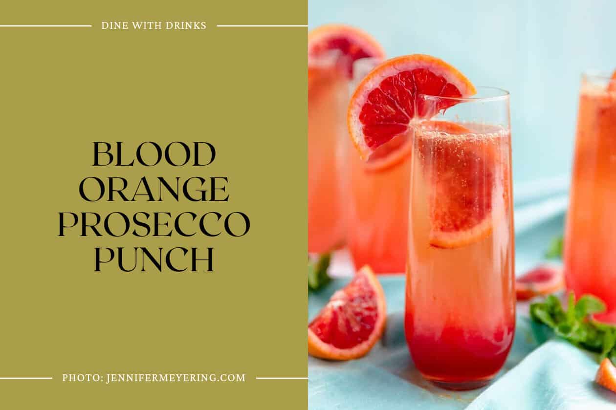 Blood Orange Prosecco Punch
