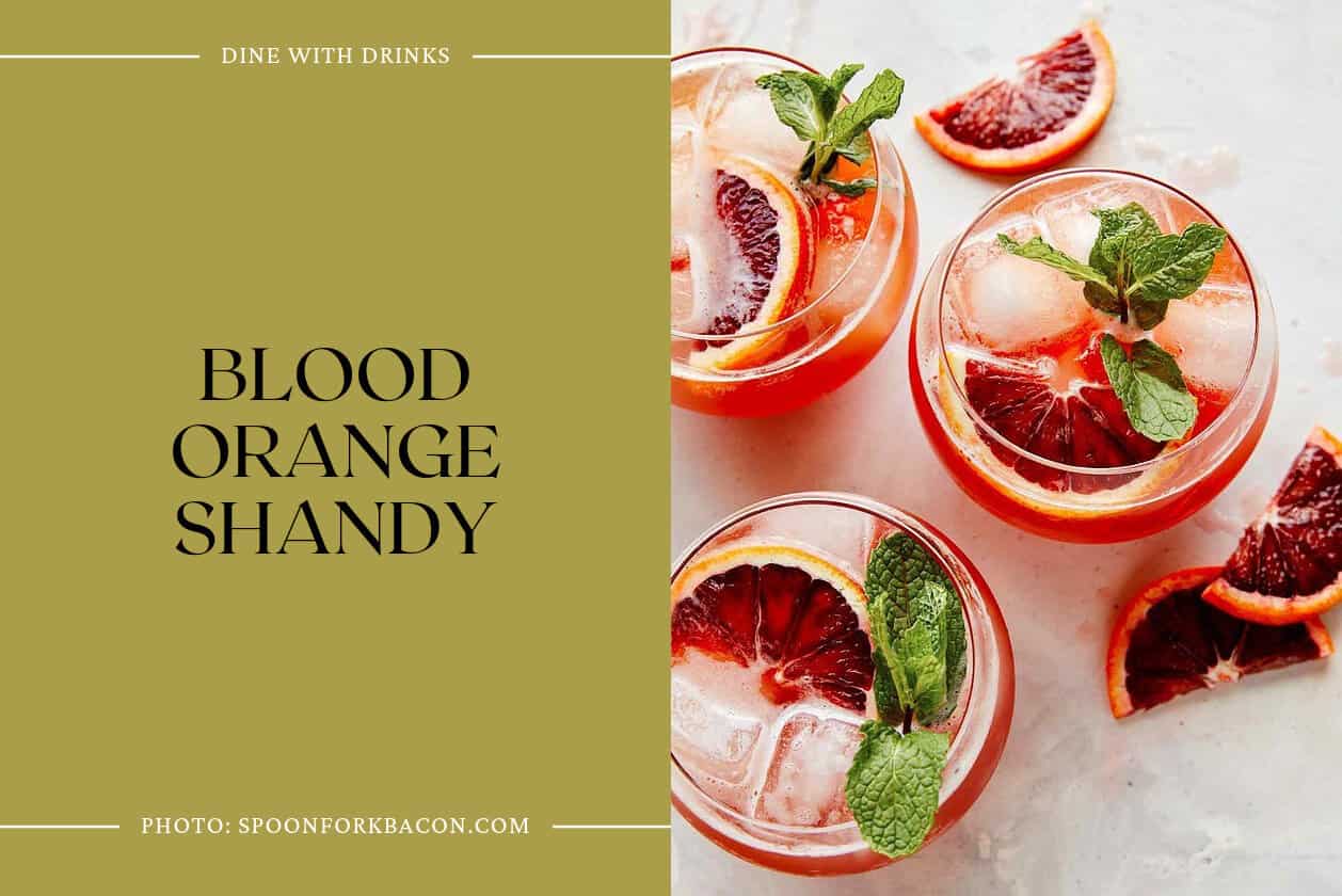 Blood Orange Shandy