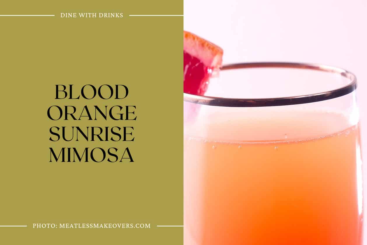 Blood Orange Sunrise Mimosa
