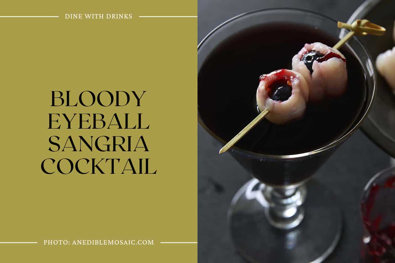 Bloody Eyeball Sangria Cocktail