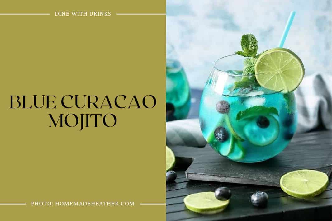 Blue Curacao Mojito
