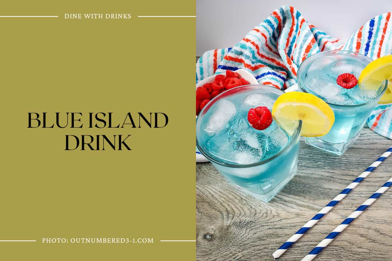 Blue Island Drink