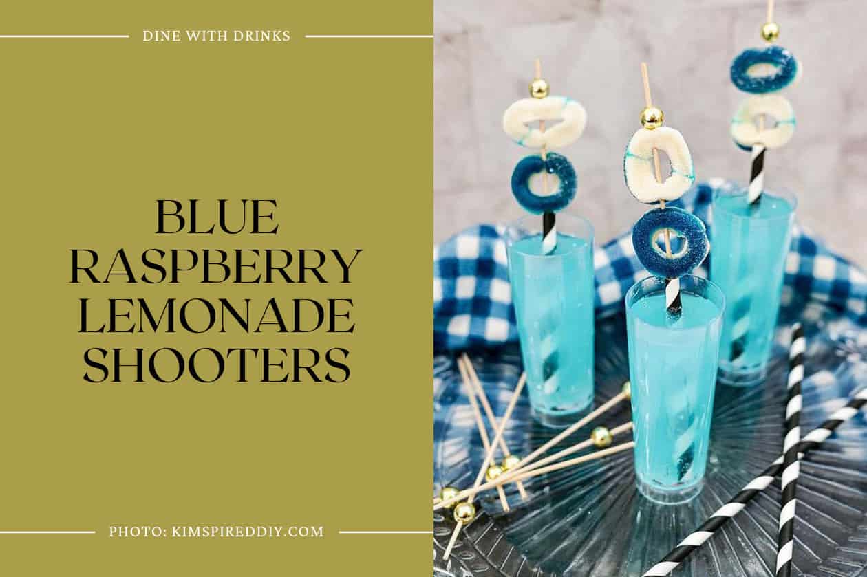 Blue Raspberry Lemonade Shooters