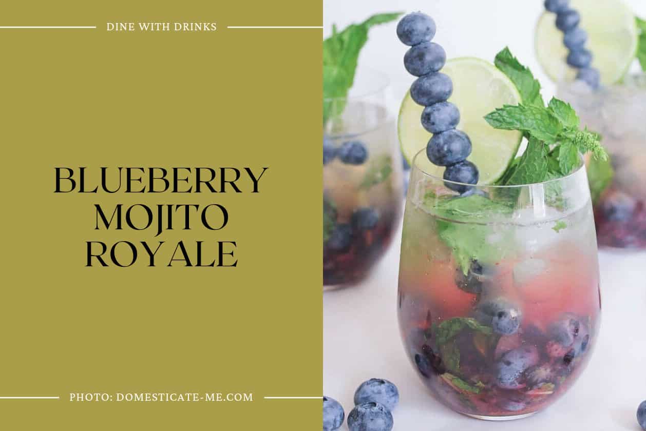 Blueberry Mojito Royale