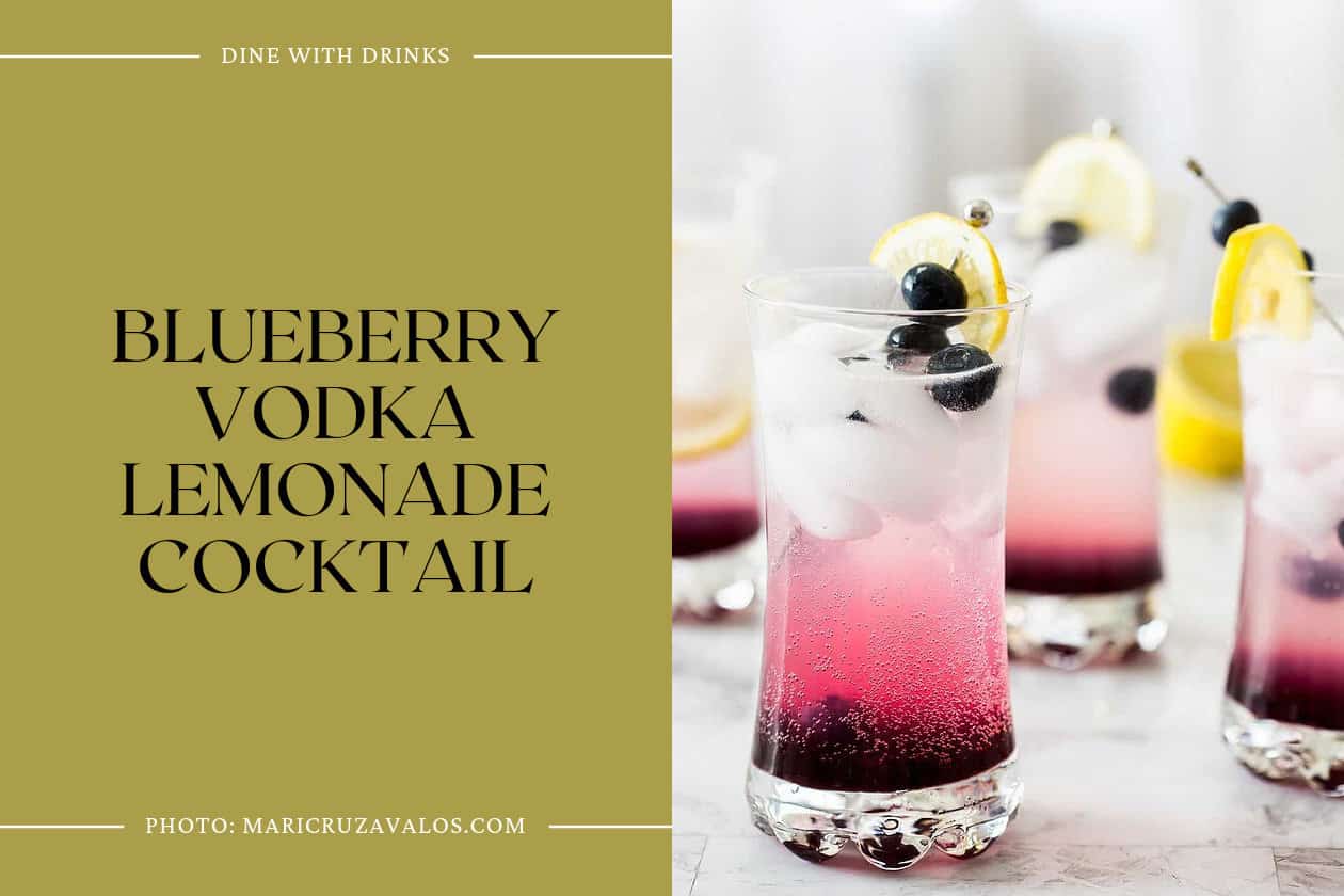 Blueberry Vodka Lemonade Cocktail