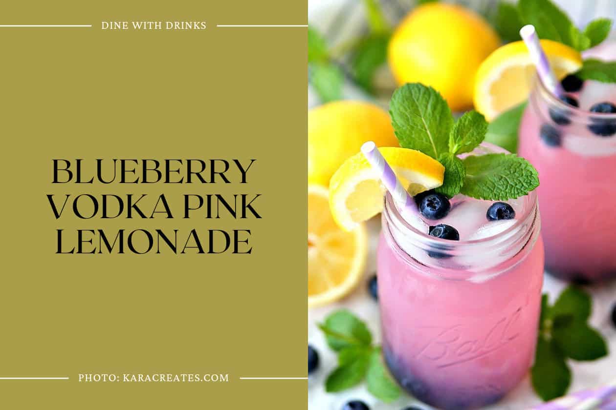 Blueberry Vodka Pink Lemonade