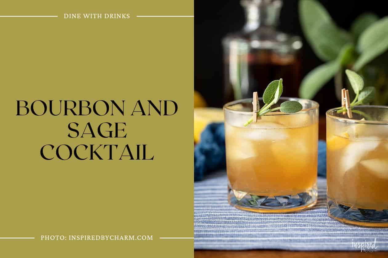 Bourbon And Sage Cocktail