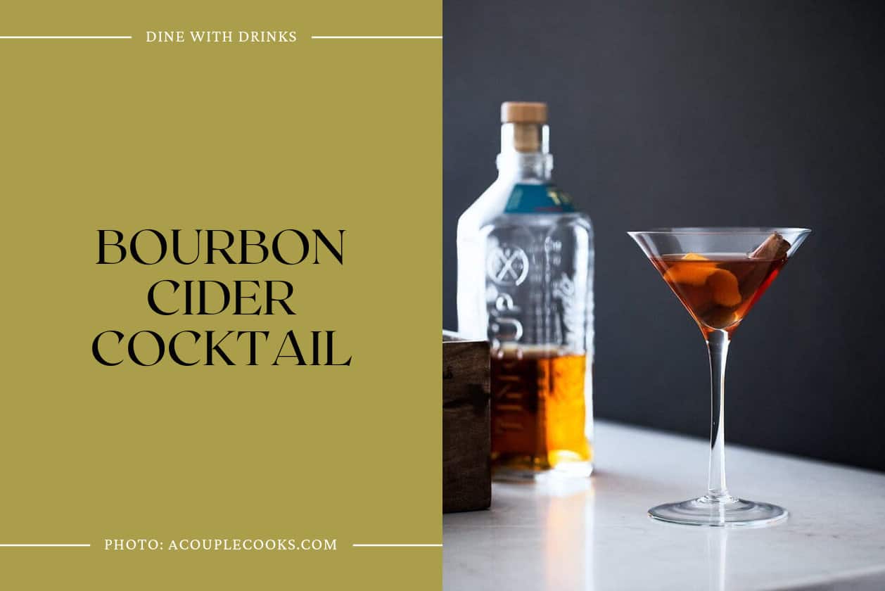 Bourbon Cider Cocktail
