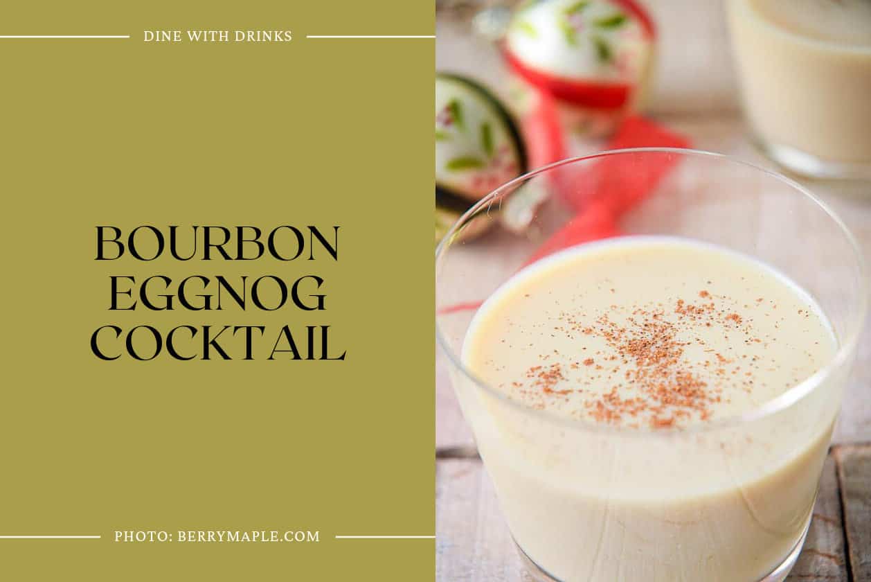 Bourbon Eggnog Cocktail