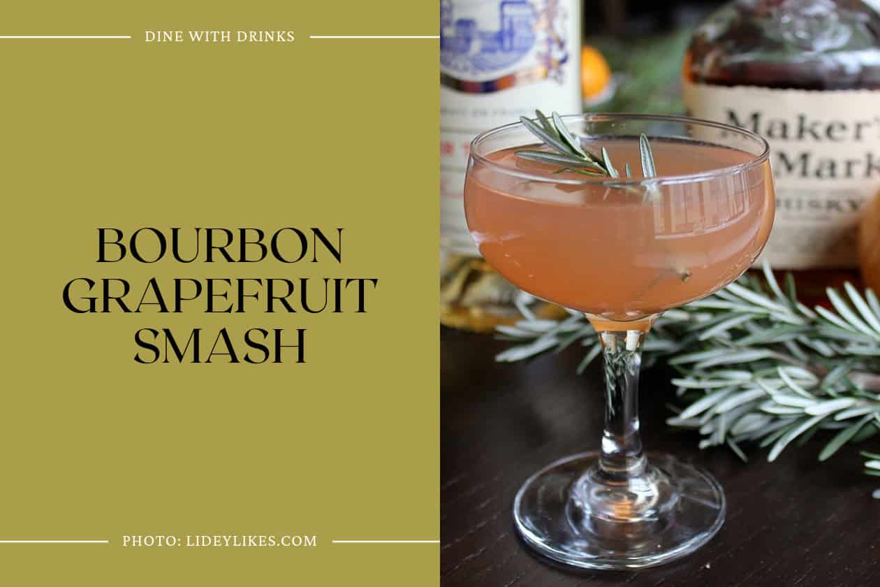 Bourbon Grapefruit Smash