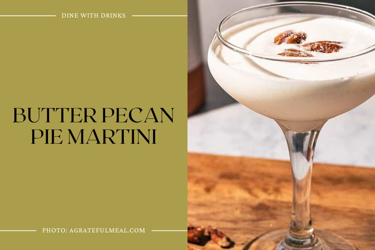 Butter Pecan Pie Martini
