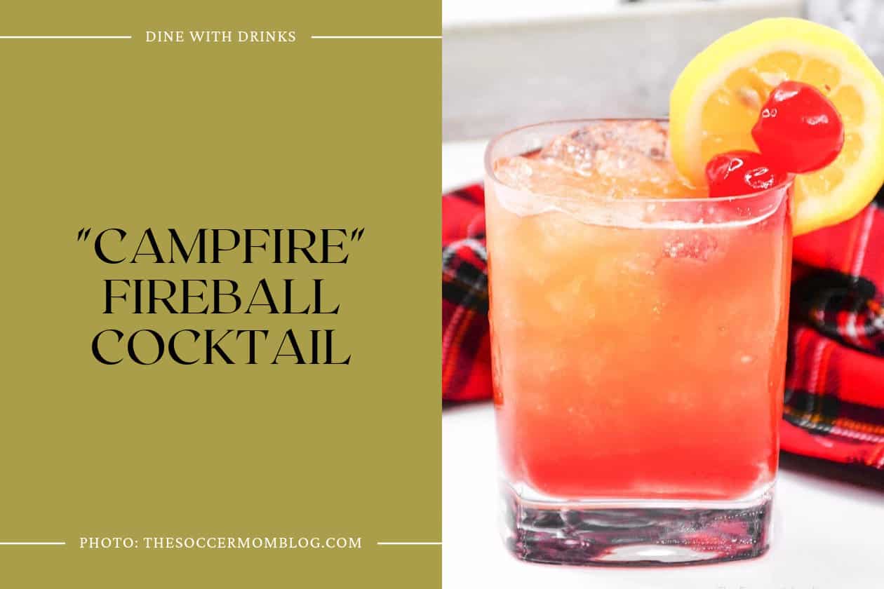 Campfire Fireball Cocktail