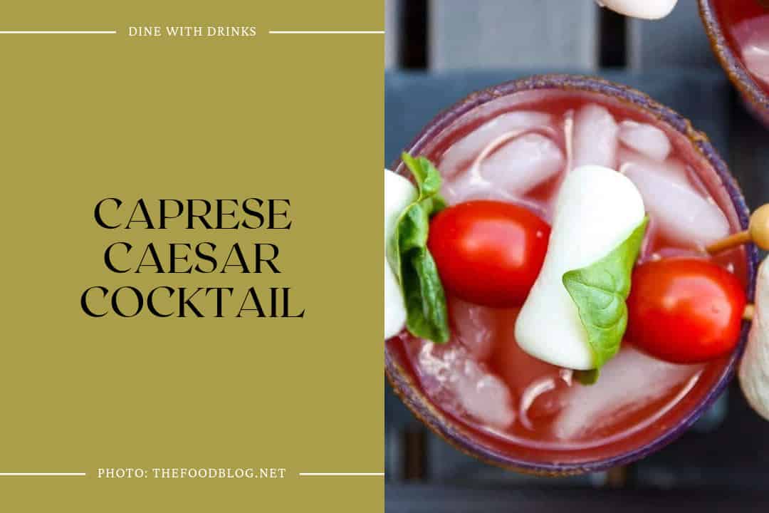 Caprese Caesar Cocktail