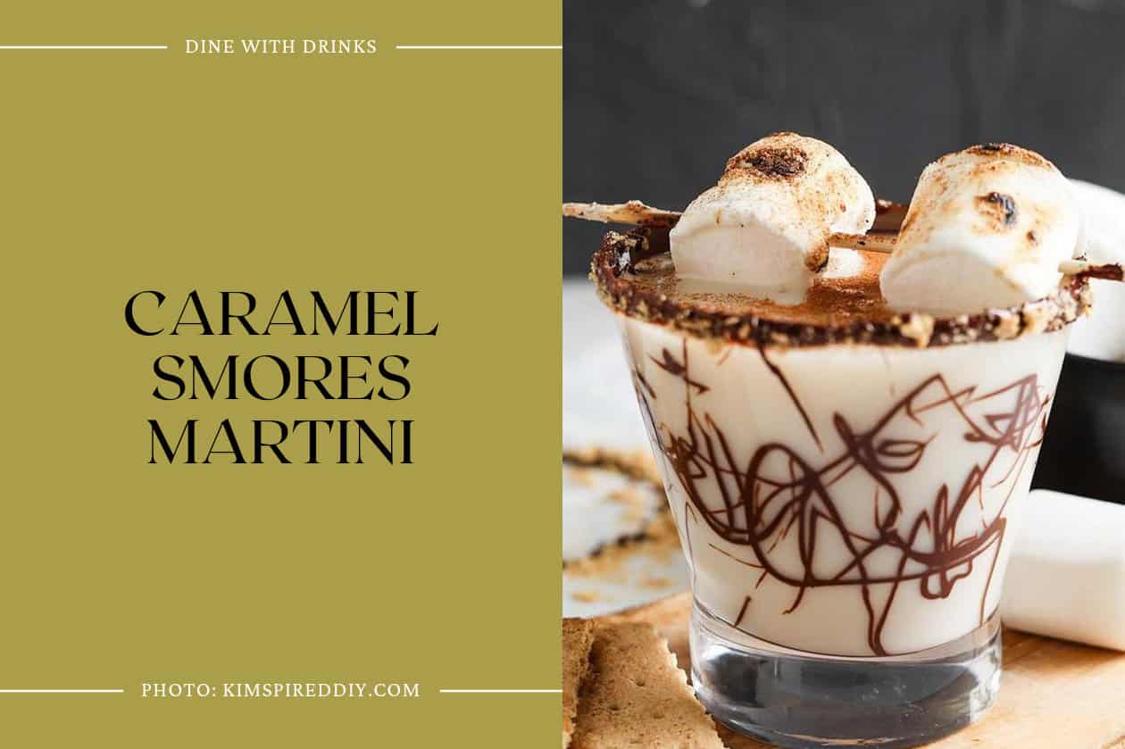 Caramel Smores Martini