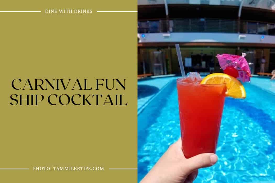 Carnival Fun Ship Cocktail