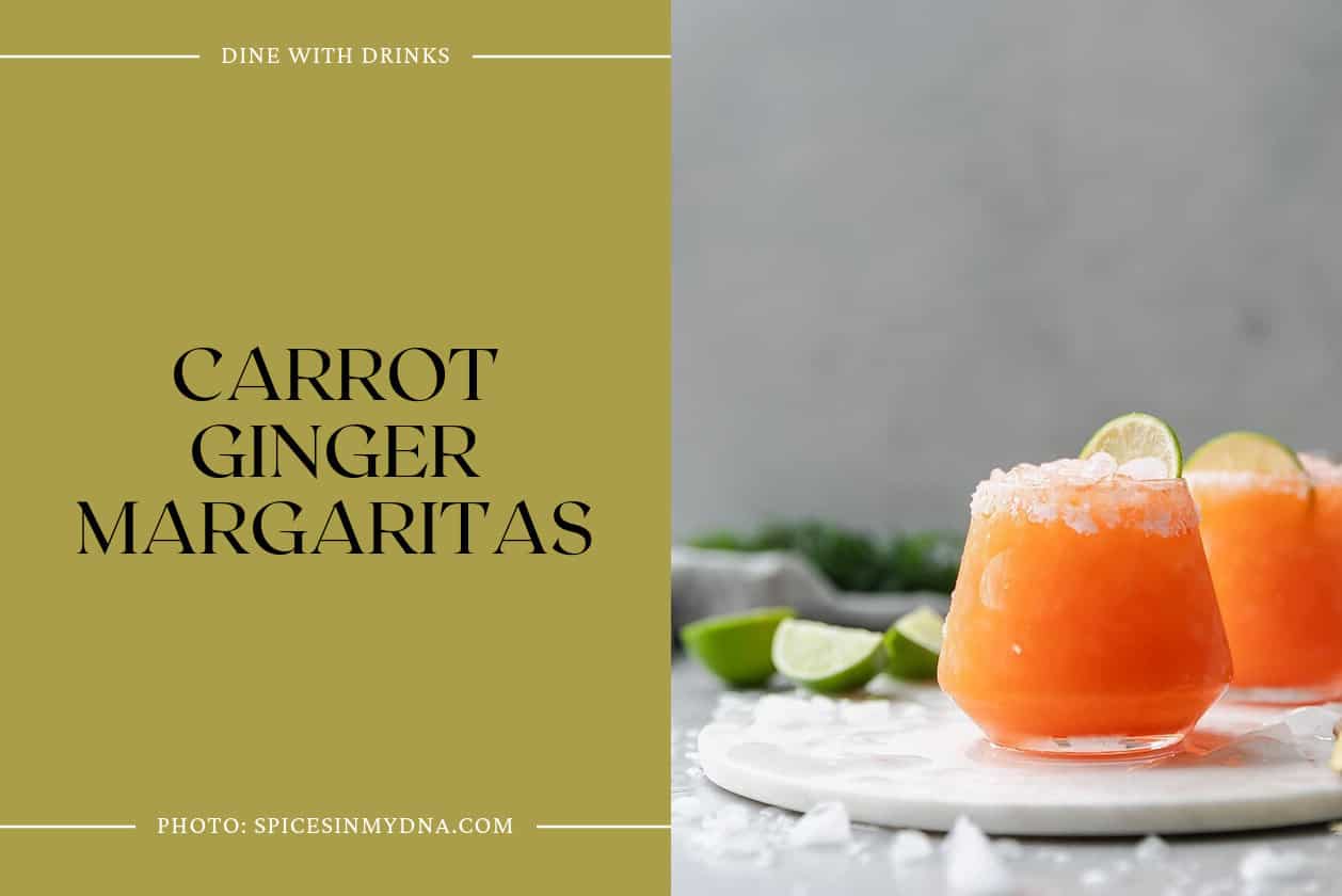 Carrot Ginger Margaritas