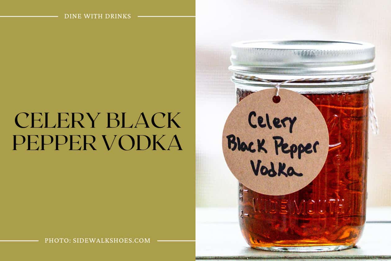 Celery Black Pepper Vodka