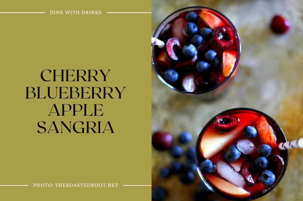 Cherry Blueberry Apple Sangria